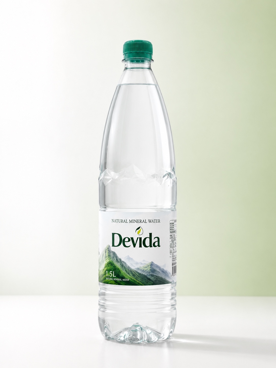 DEVIDA mineral water 1.5 L bottle from Malaysia